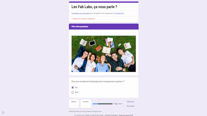 Questionnaire FabLabs